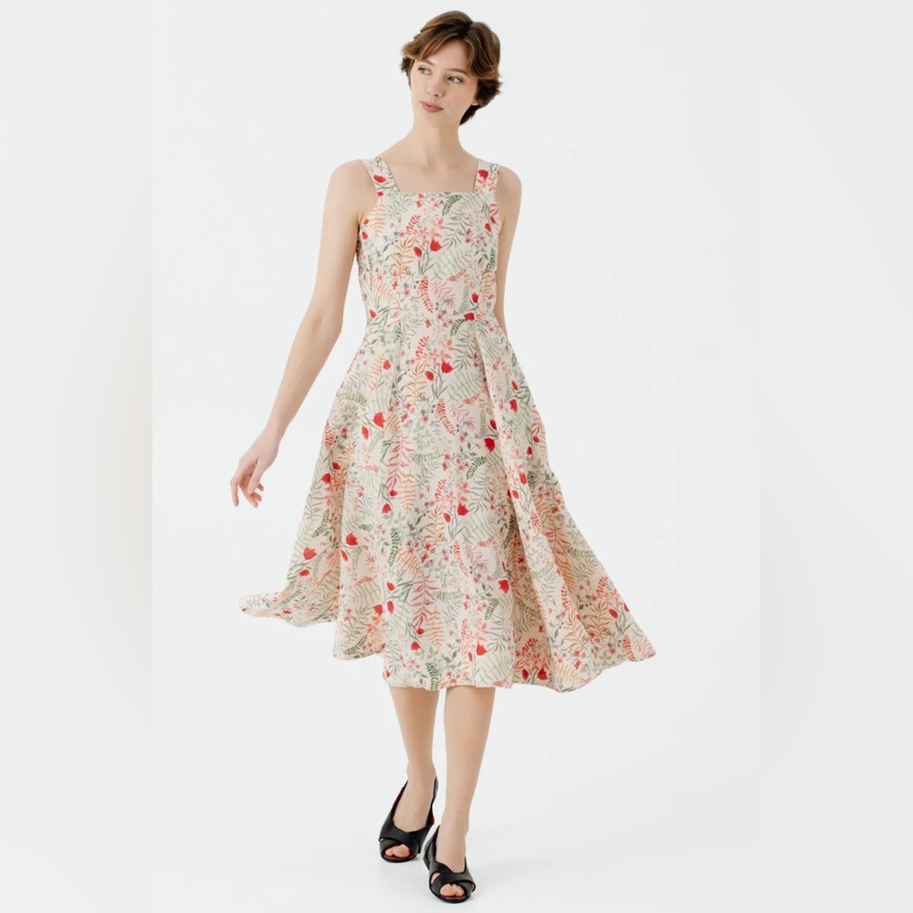 Son de Flor Whimsical Garden Pinafore Size Small